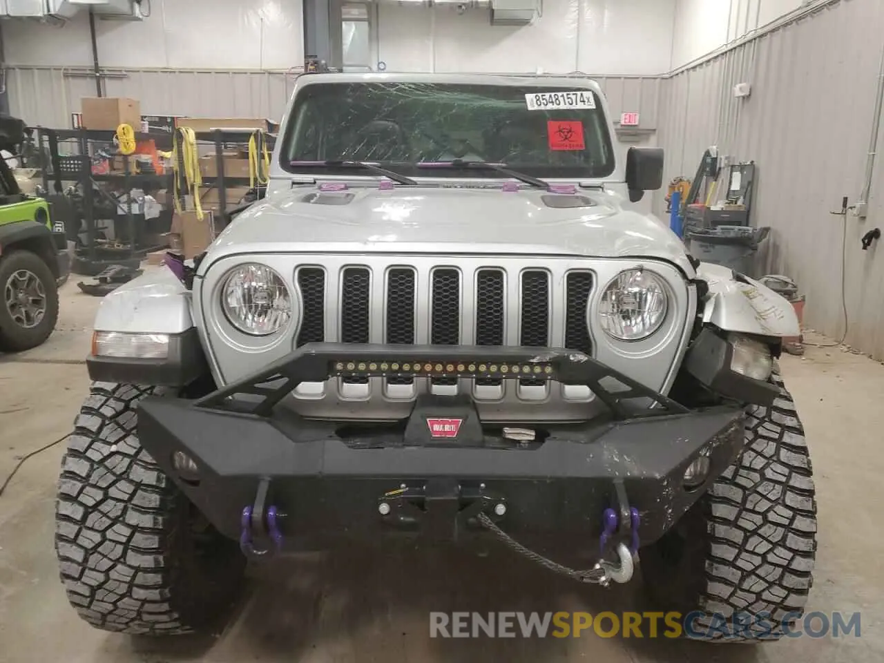 5 Photograph of a damaged car 1C4HJXEG4NW164726 JEEP WRANGLER 2022