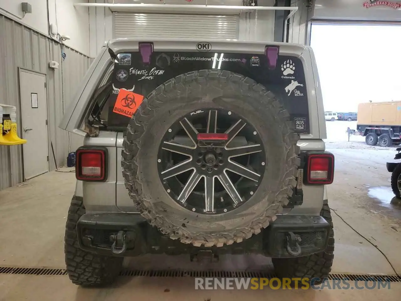 6 Photograph of a damaged car 1C4HJXEG4NW164726 JEEP WRANGLER 2022