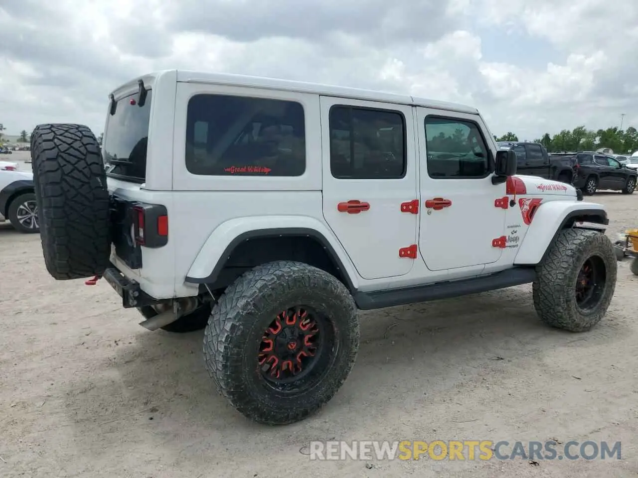 3 Photograph of a damaged car 1C4HJXEG4NW254507 JEEP WRANGLER 2022
