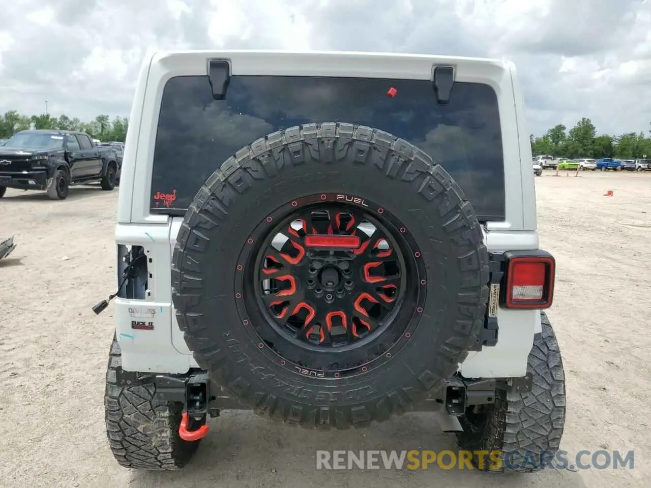 6 Photograph of a damaged car 1C4HJXEG4NW254507 JEEP WRANGLER 2022