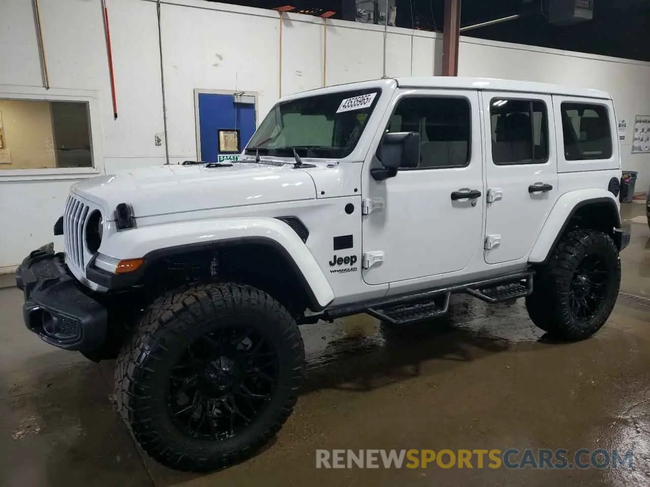 1 Photograph of a damaged car 1C4HJXEG7NW172299 JEEP WRANGLER 2022