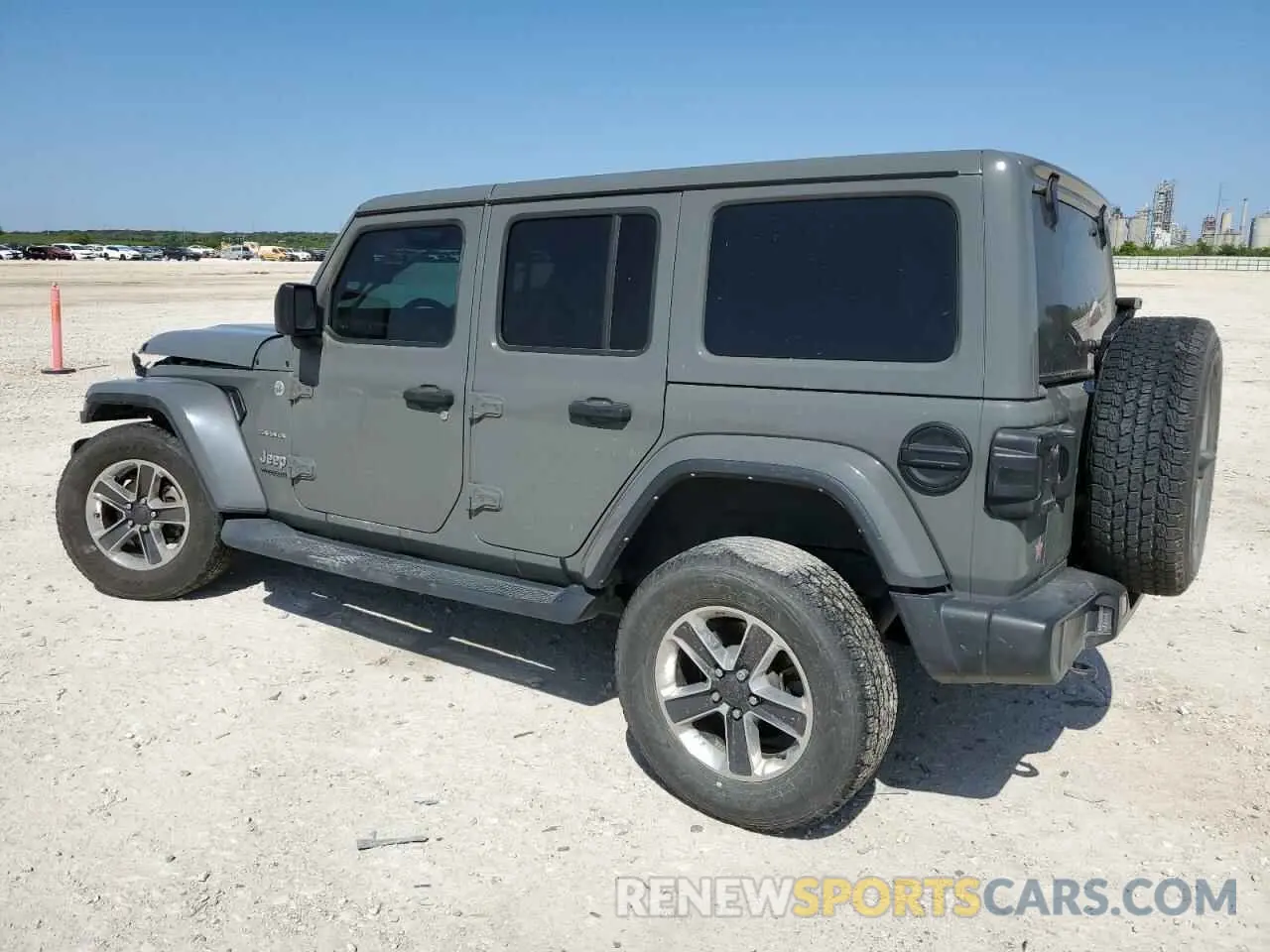 2 Photograph of a damaged car 1C4HJXEG8NW164969 JEEP WRANGLER 2022