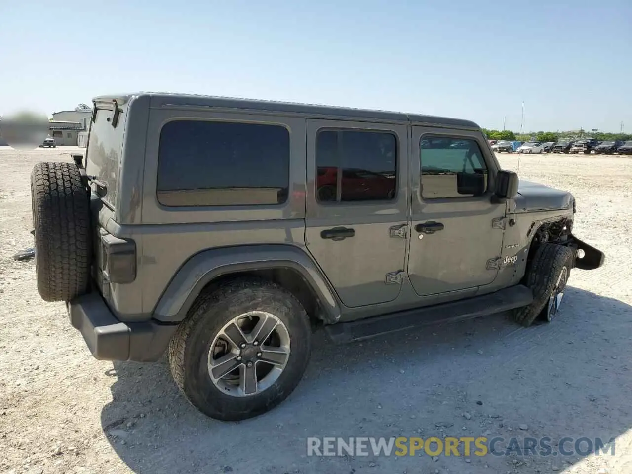 3 Photograph of a damaged car 1C4HJXEG8NW164969 JEEP WRANGLER 2022