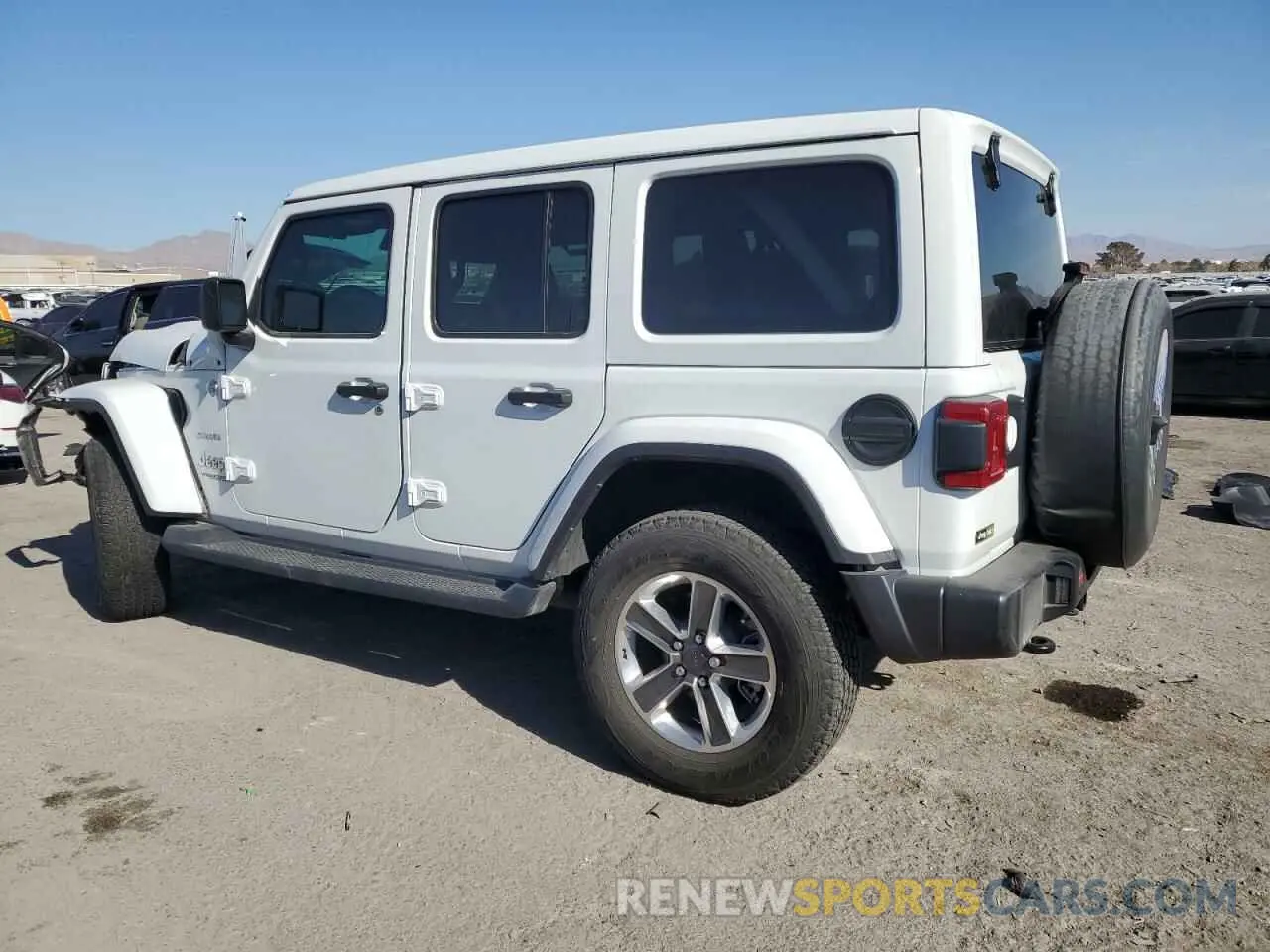 2 Photograph of a damaged car 1C4HJXEG8NW269348 JEEP WRANGLER 2022