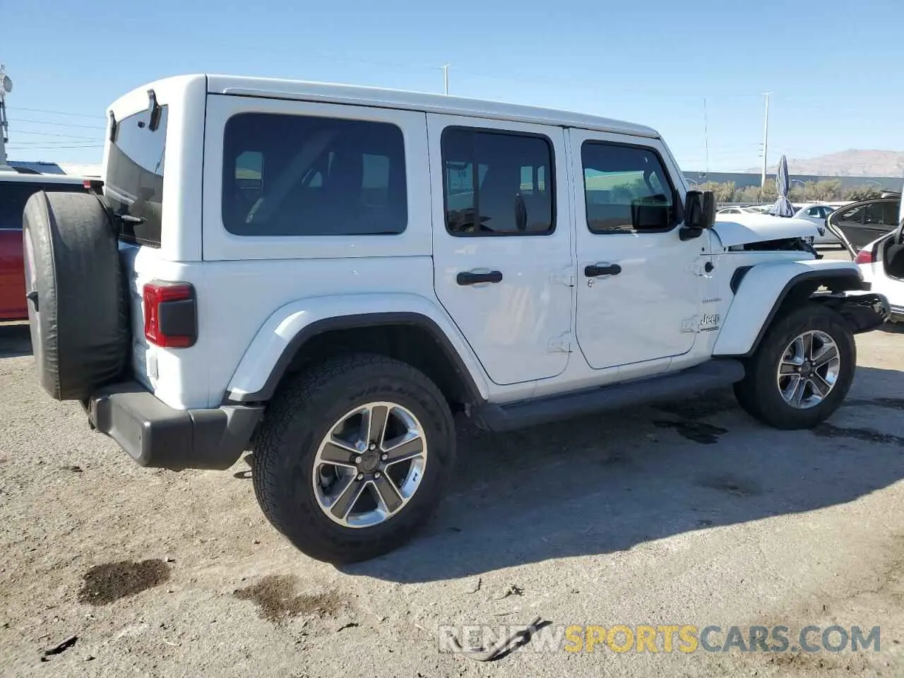 3 Photograph of a damaged car 1C4HJXEG8NW269348 JEEP WRANGLER 2022