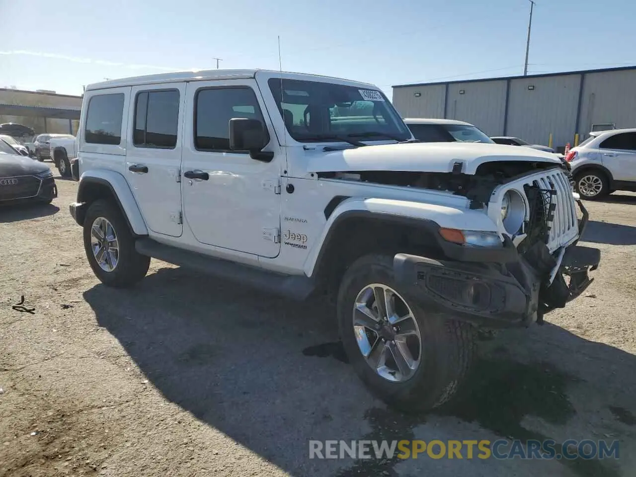 4 Photograph of a damaged car 1C4HJXEG8NW269348 JEEP WRANGLER 2022