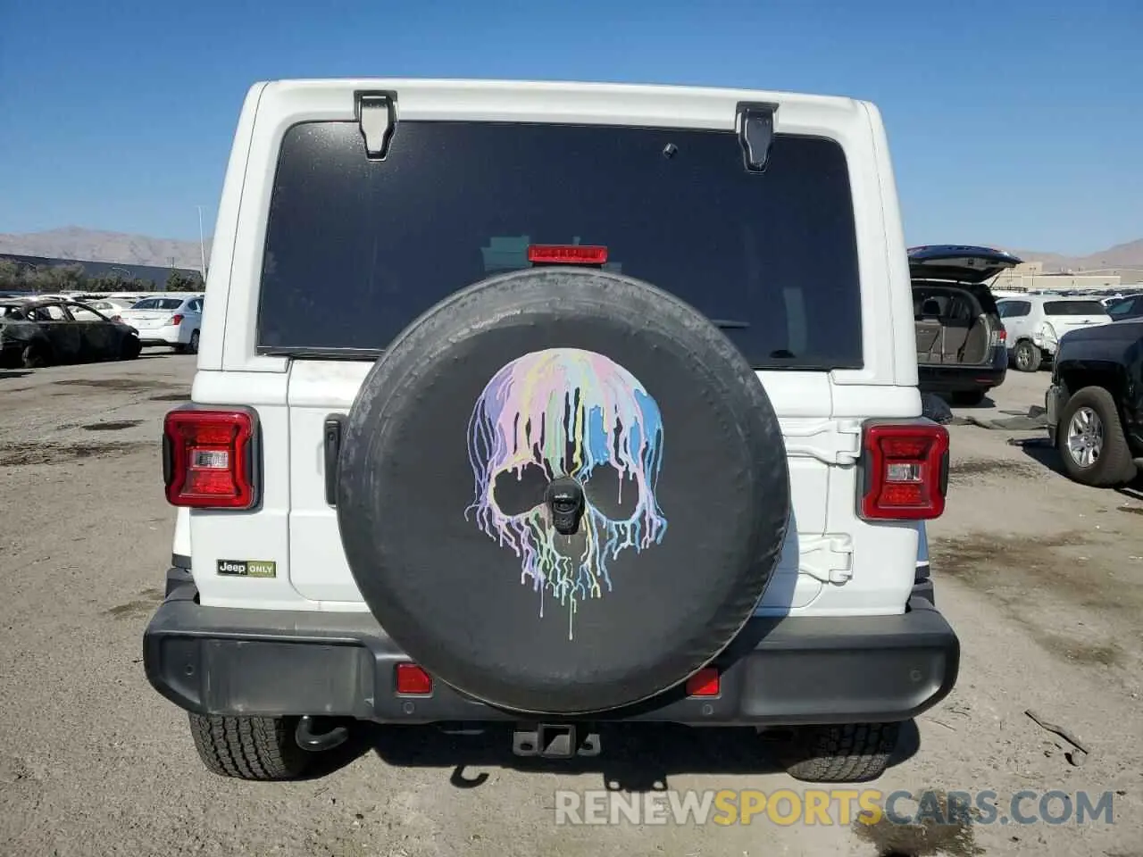 6 Photograph of a damaged car 1C4HJXEG8NW269348 JEEP WRANGLER 2022