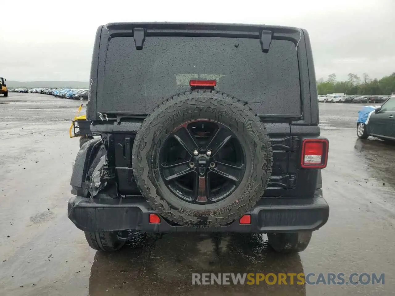 6 Photograph of a damaged car 1C4HJXEGXNW211886 JEEP WRANGLER 2022
