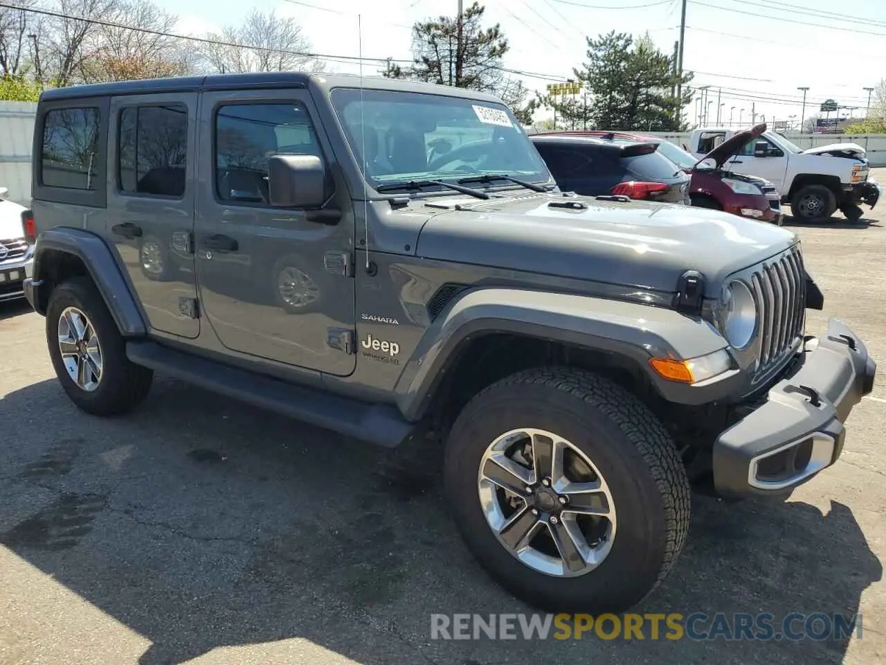 4 Photograph of a damaged car 1C4HJXEM4NW243626 JEEP WRANGLER 2022
