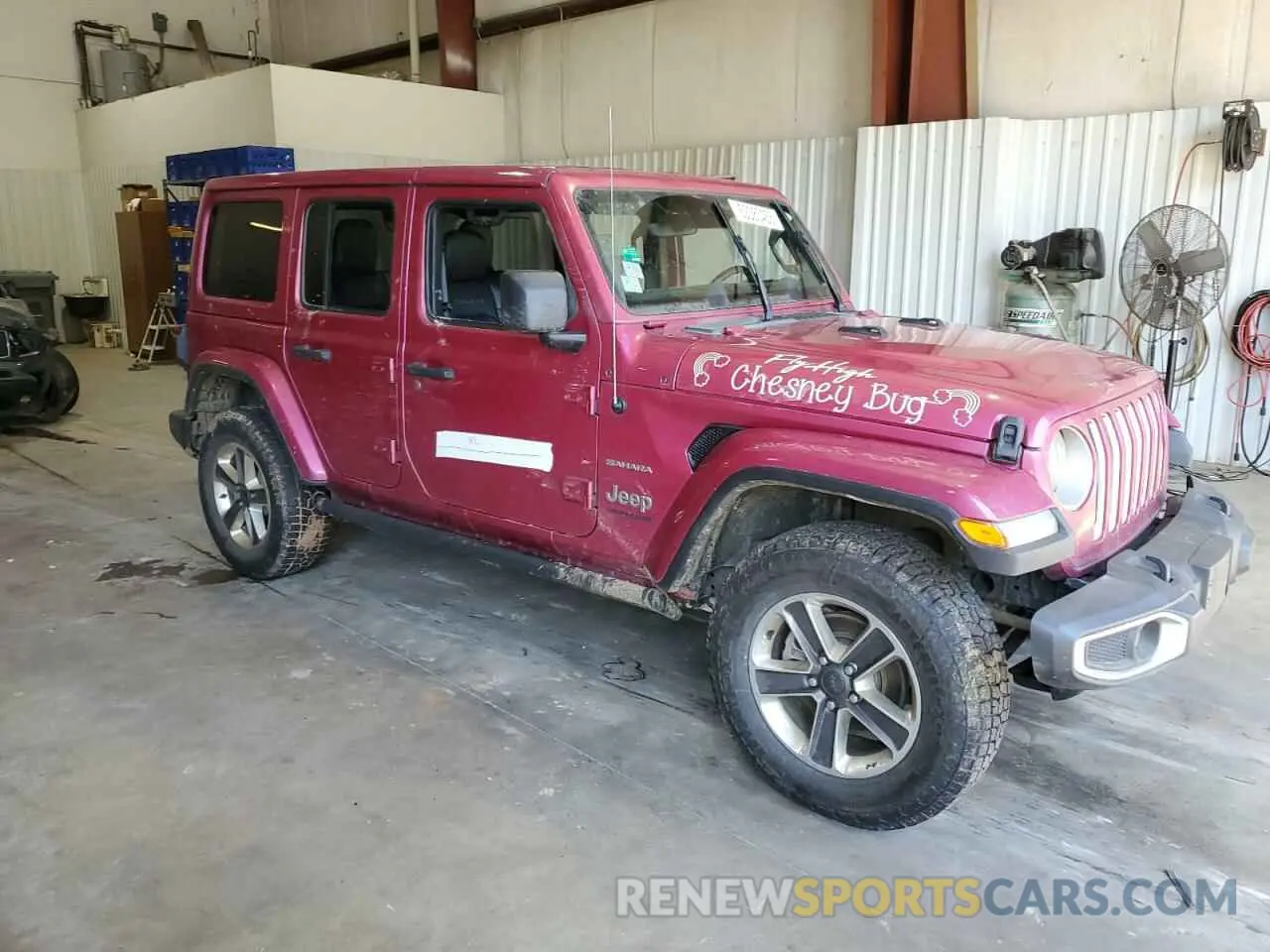 4 Photograph of a damaged car 1C4HJXEN0NW106045 JEEP WRANGLER 2022