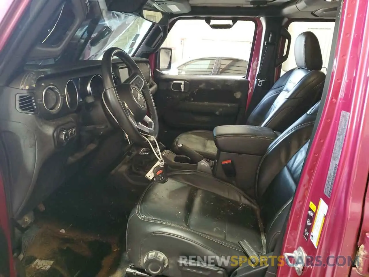 7 Photograph of a damaged car 1C4HJXEN0NW106045 JEEP WRANGLER 2022
