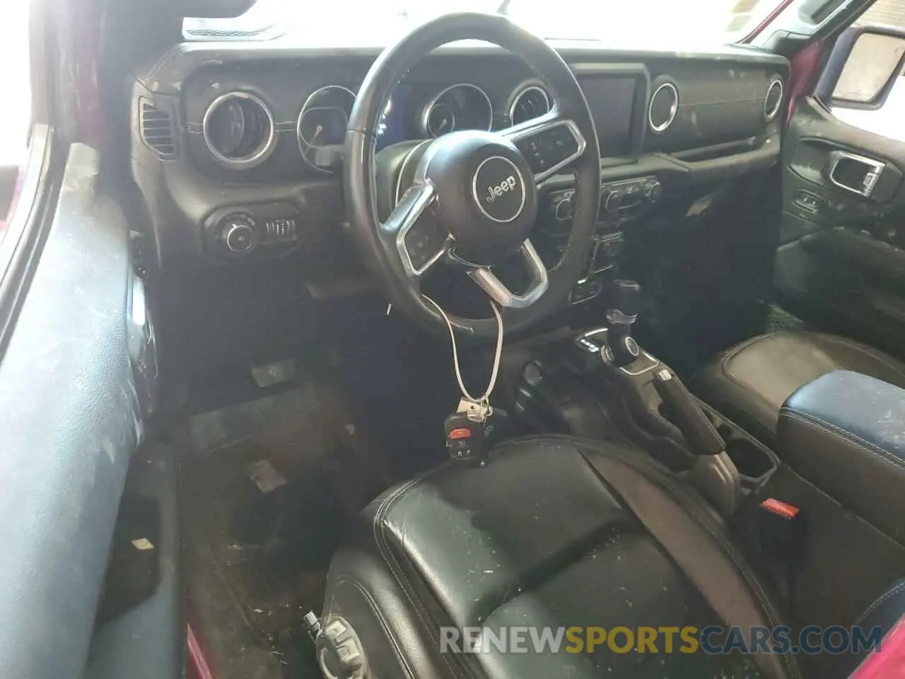 8 Photograph of a damaged car 1C4HJXEN0NW106045 JEEP WRANGLER 2022