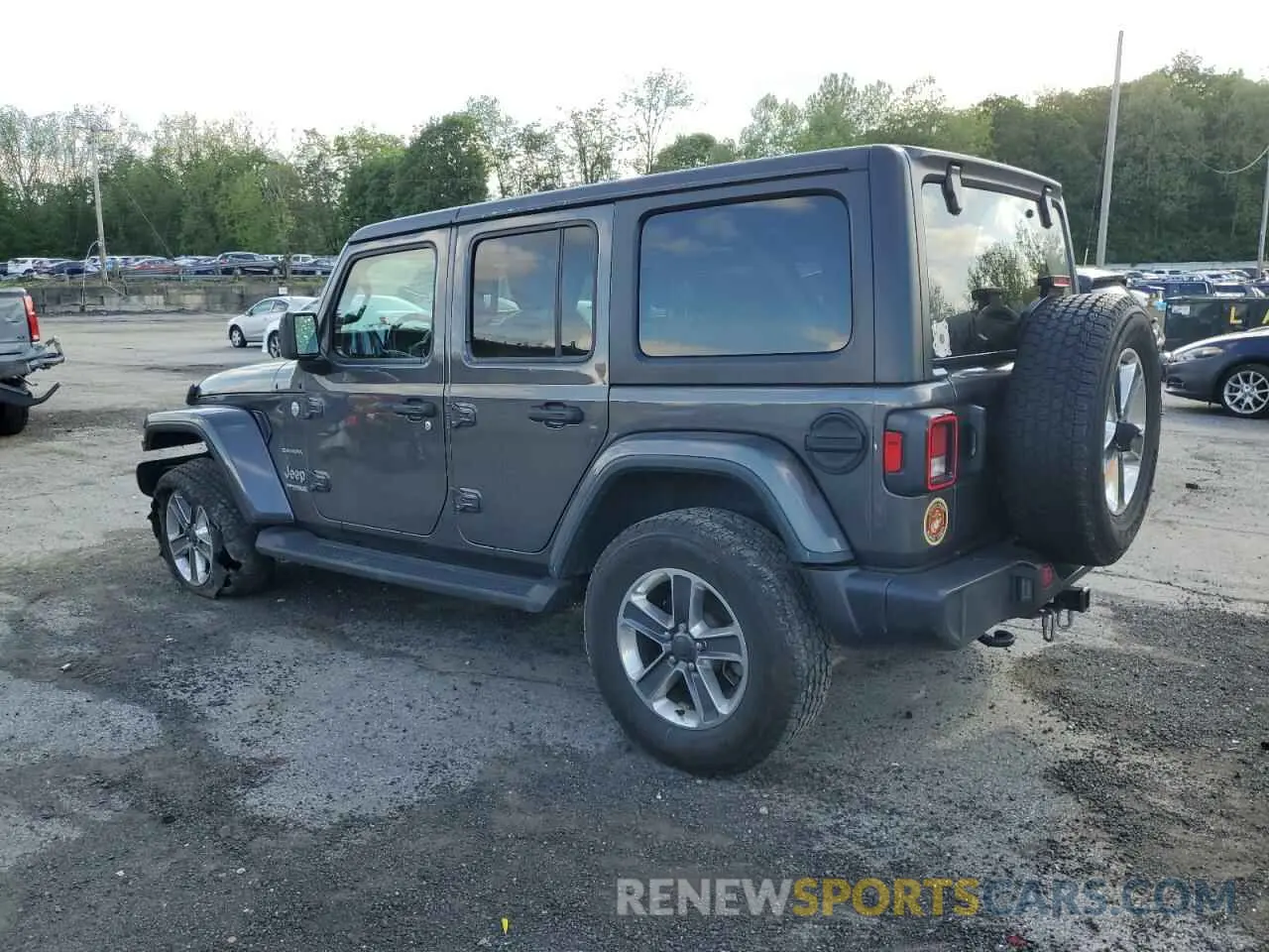 2 Photograph of a damaged car 1C4HJXEN0NW110192 JEEP WRANGLER 2022