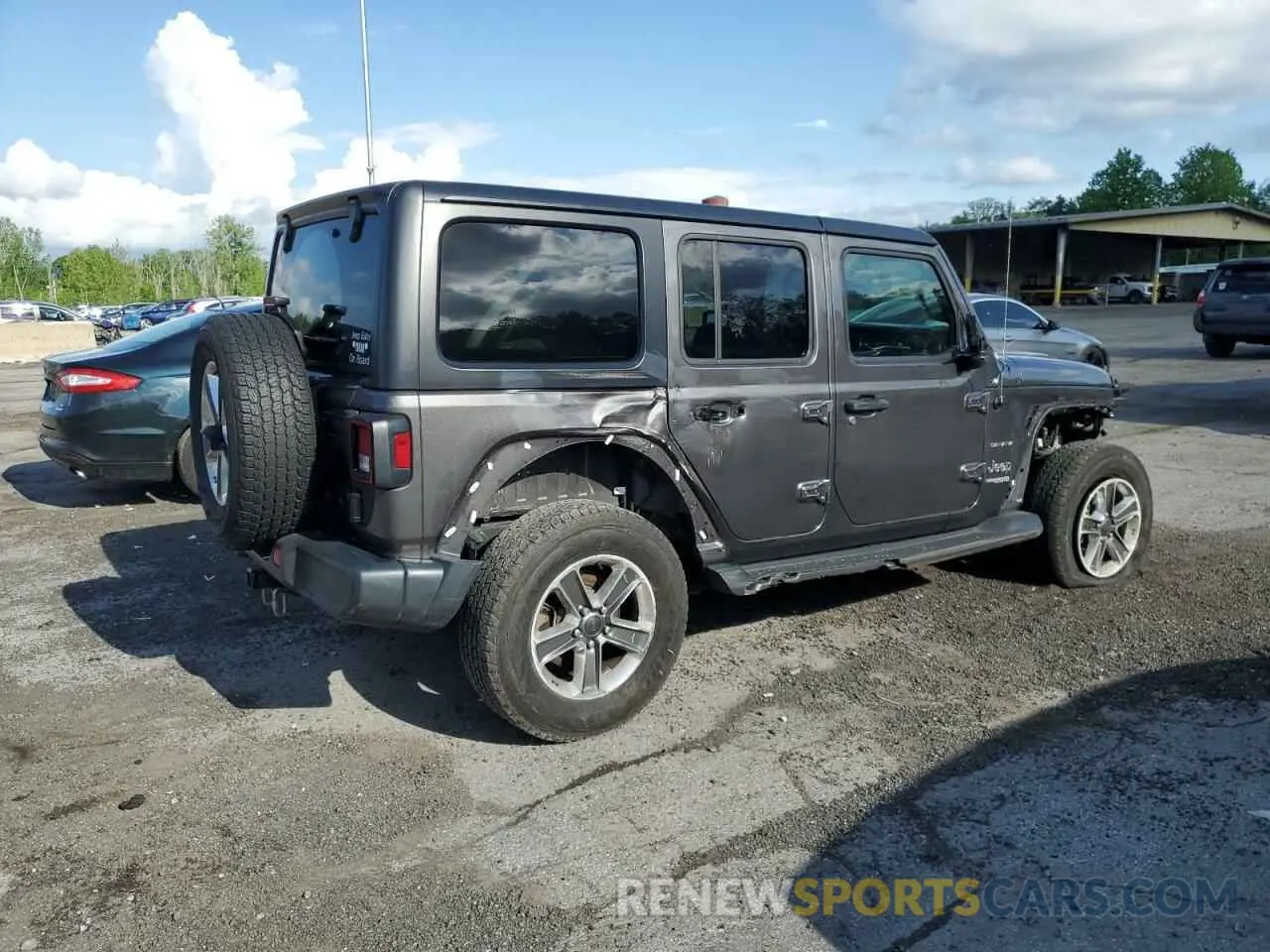 3 Photograph of a damaged car 1C4HJXEN0NW110192 JEEP WRANGLER 2022