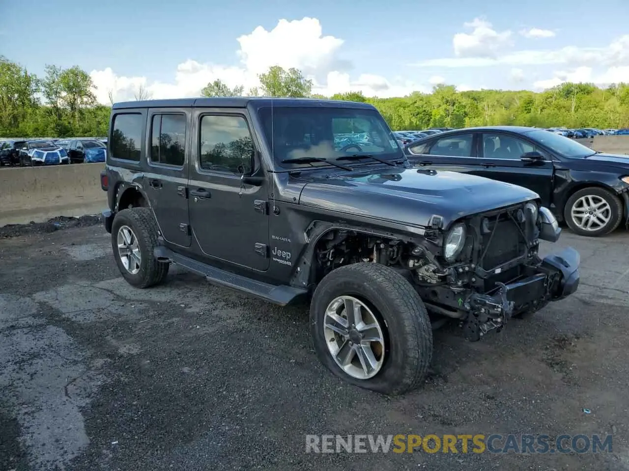 4 Photograph of a damaged car 1C4HJXEN0NW110192 JEEP WRANGLER 2022
