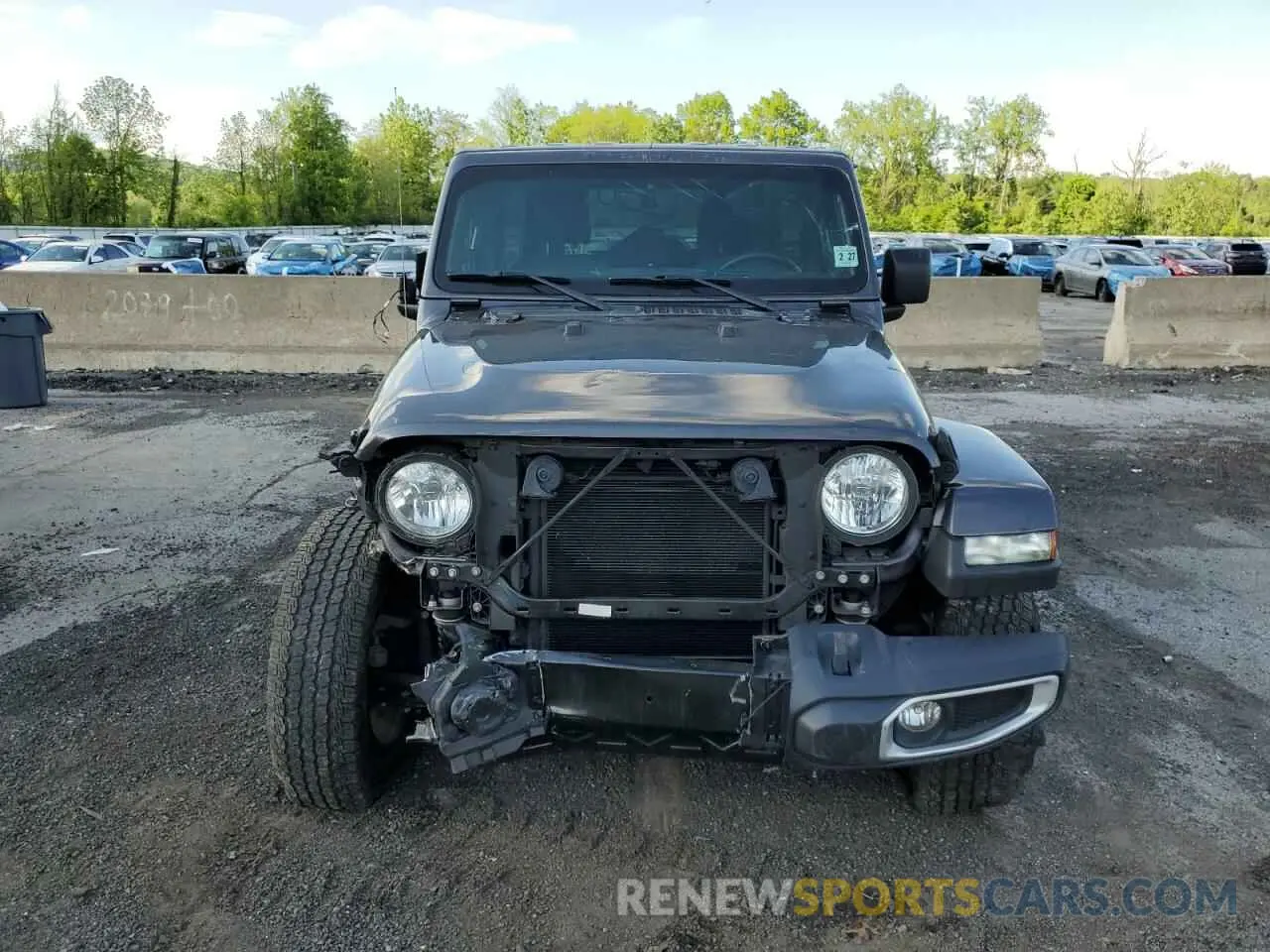 5 Photograph of a damaged car 1C4HJXEN0NW110192 JEEP WRANGLER 2022