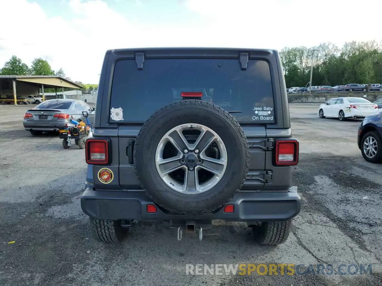 6 Photograph of a damaged car 1C4HJXEN0NW110192 JEEP WRANGLER 2022