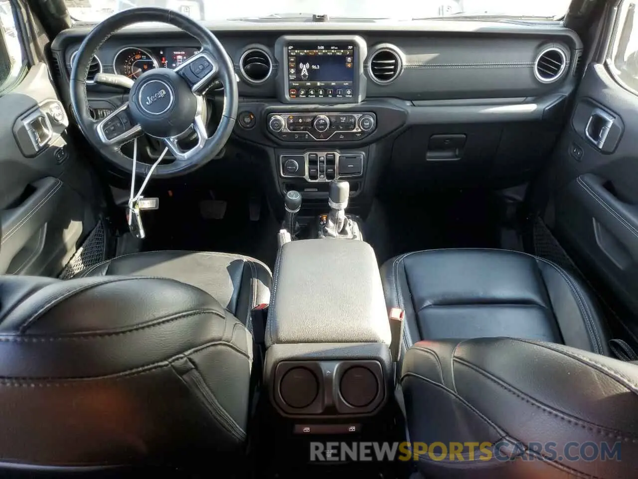 8 Photograph of a damaged car 1C4HJXEN0NW110192 JEEP WRANGLER 2022