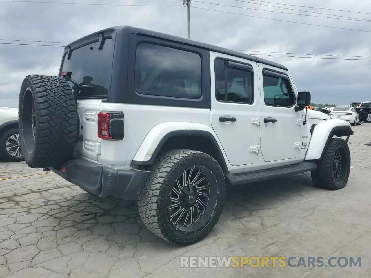 3 Photograph of a damaged car 1C4HJXEN0NW262439 JEEP WRANGLER 2022