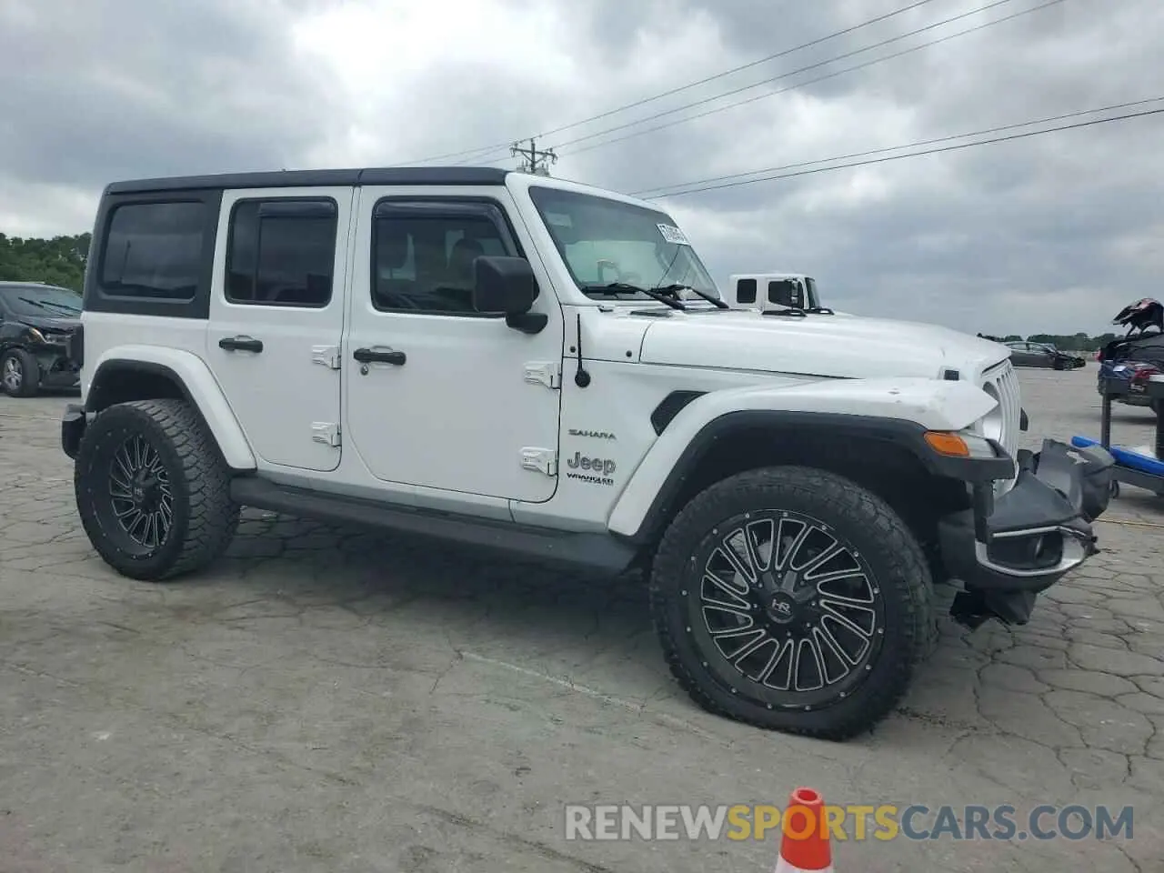 4 Photograph of a damaged car 1C4HJXEN0NW262439 JEEP WRANGLER 2022