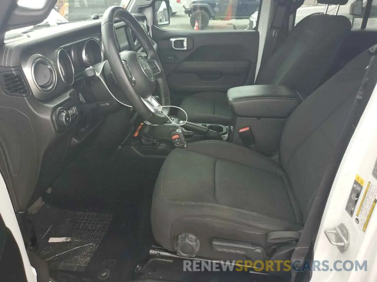 7 Photograph of a damaged car 1C4HJXEN0NW262439 JEEP WRANGLER 2022
