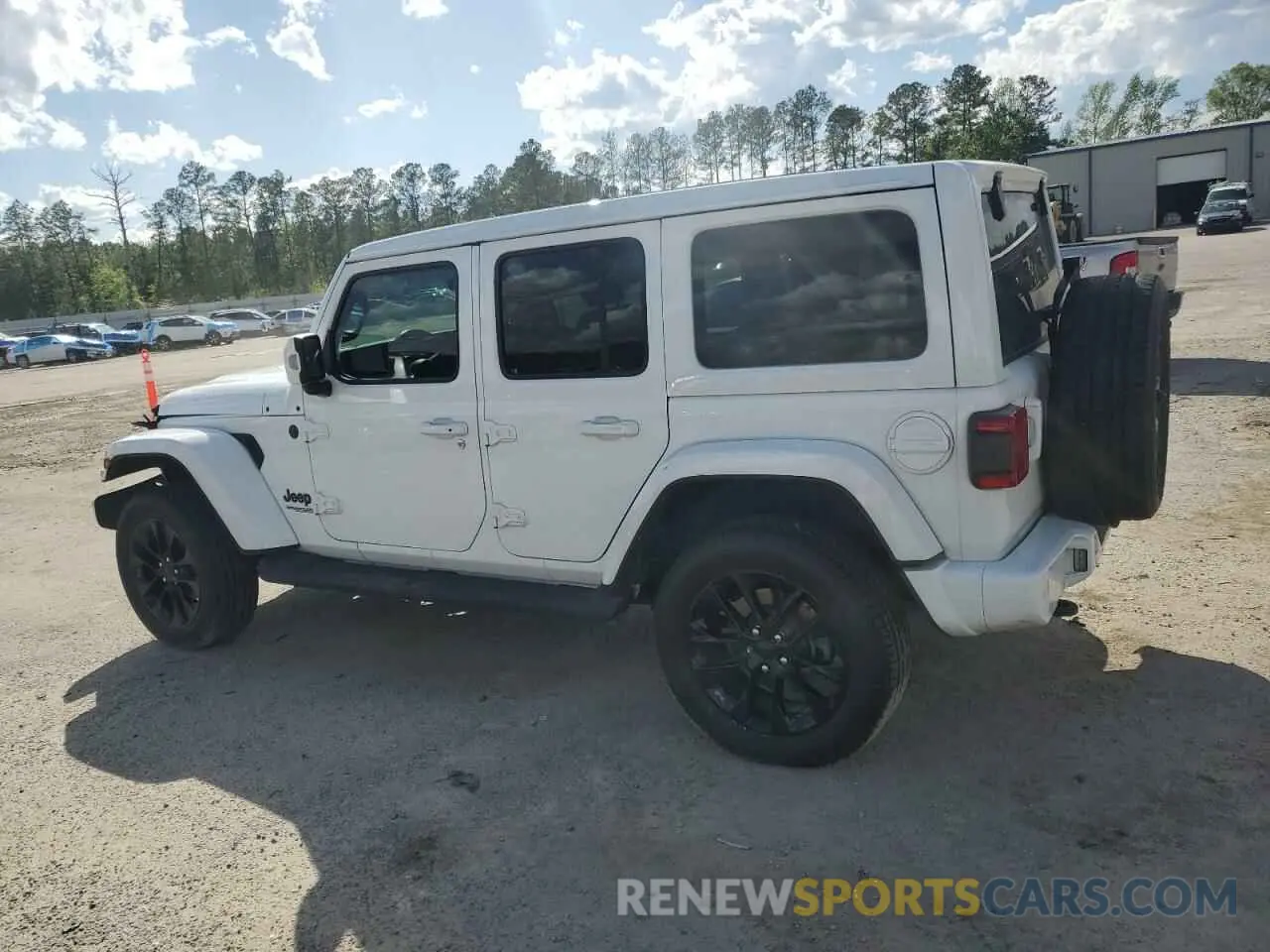 2 Photograph of a damaged car 1C4HJXEN2NW124708 JEEP WRANGLER 2022