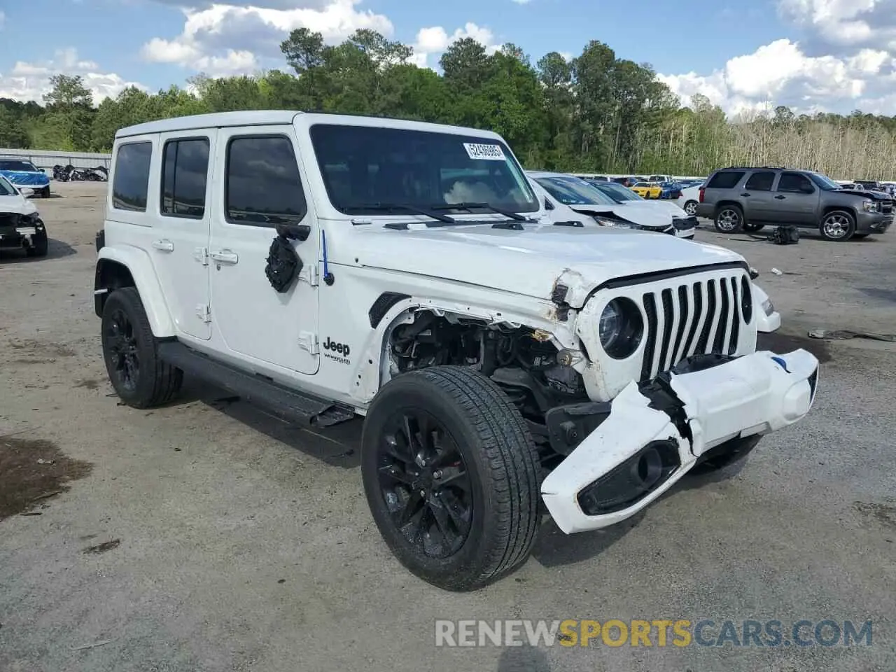 4 Photograph of a damaged car 1C4HJXEN2NW124708 JEEP WRANGLER 2022