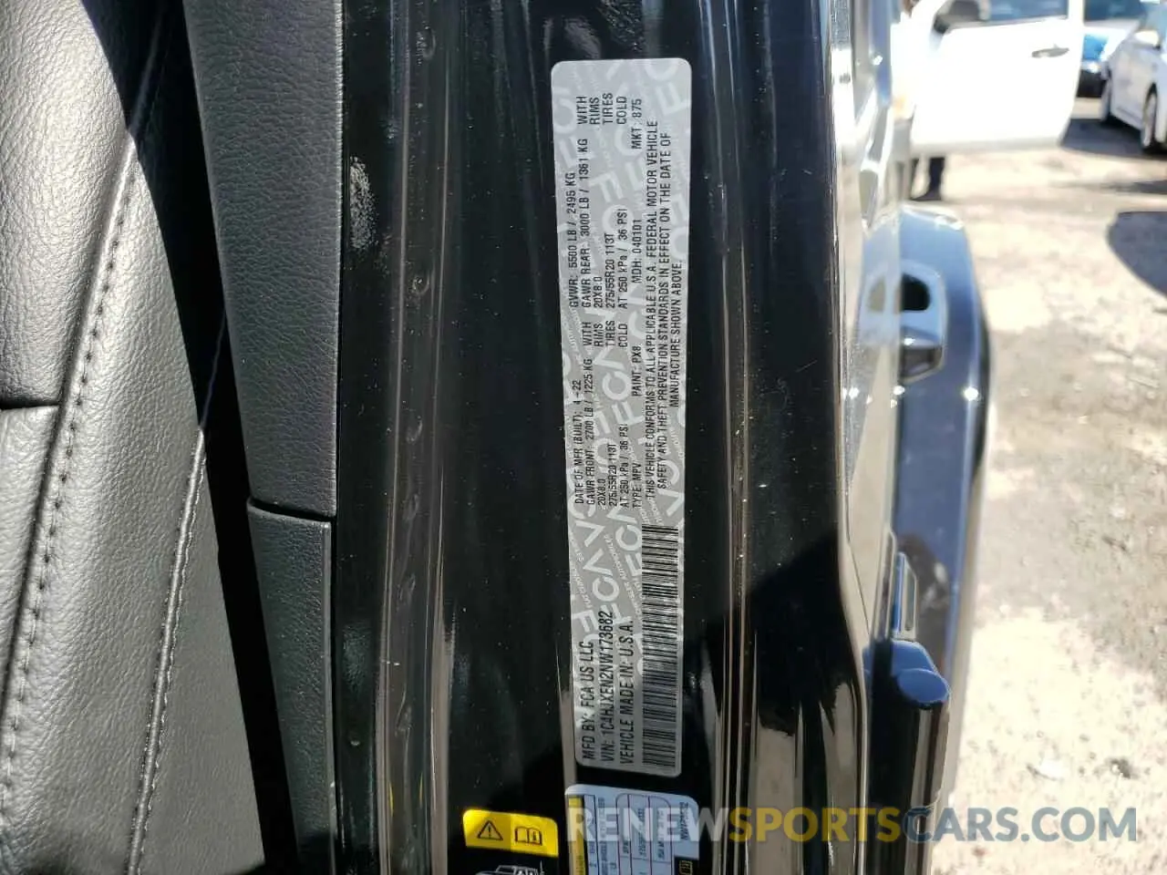 13 Photograph of a damaged car 1C4HJXEN2NW173682 JEEP WRANGLER 2022