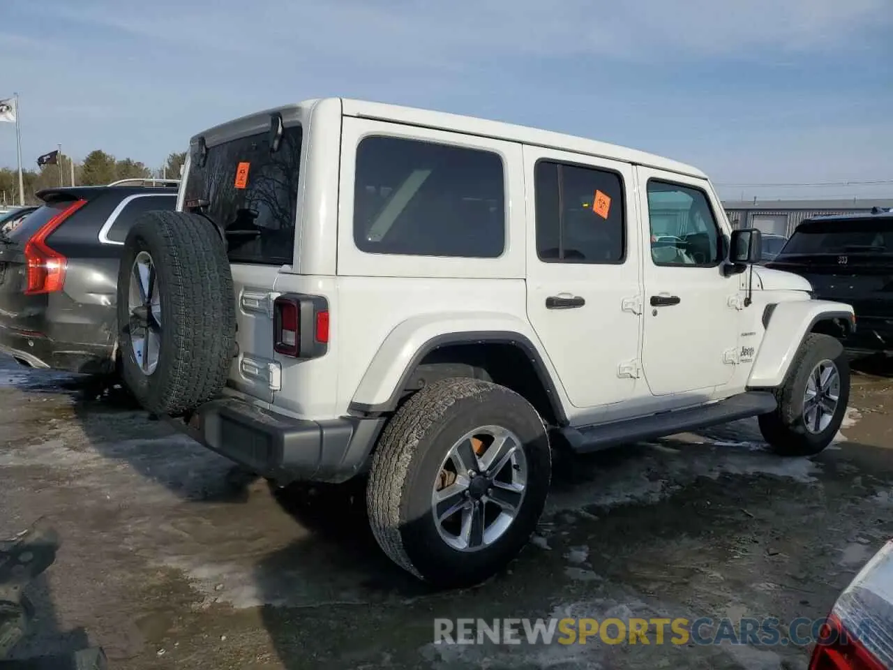 3 Photograph of a damaged car 1C4HJXEN4NW254182 JEEP WRANGLER 2022