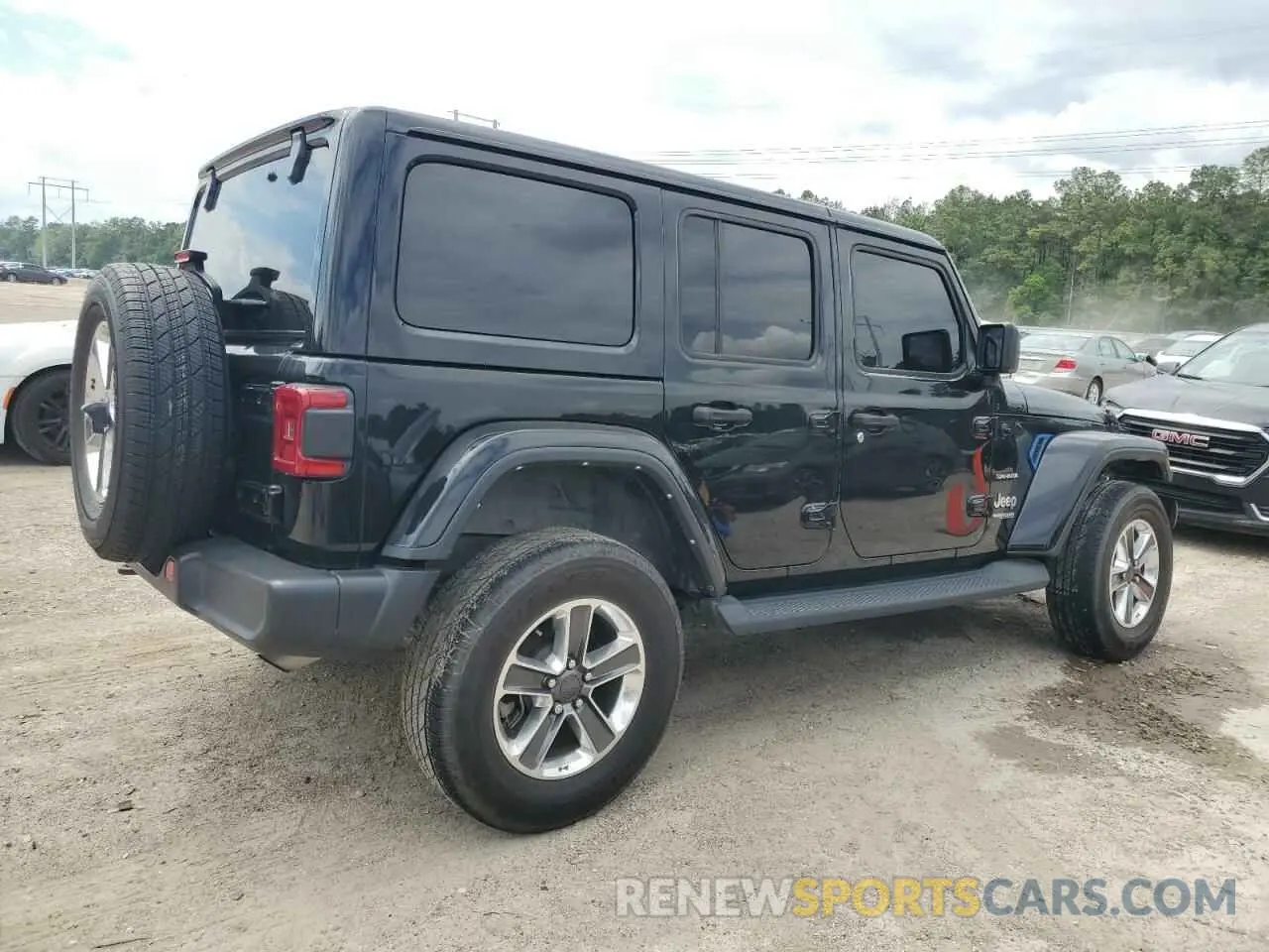 3 Photograph of a damaged car 1C4HJXEN8NW249650 JEEP WRANGLER 2022