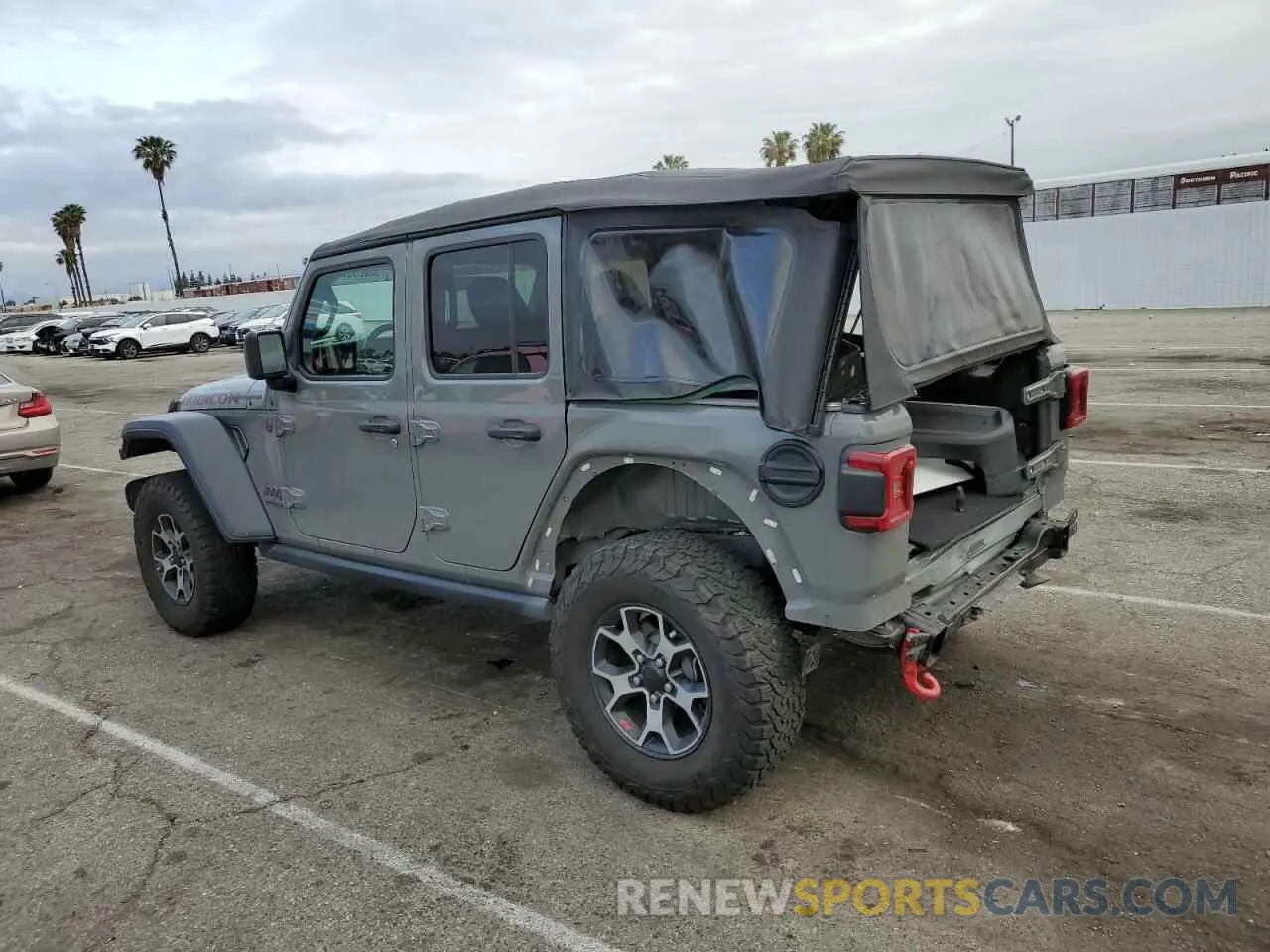 2 Photograph of a damaged car 1C4HJXFGXNW158038 JEEP WRANGLER 2022