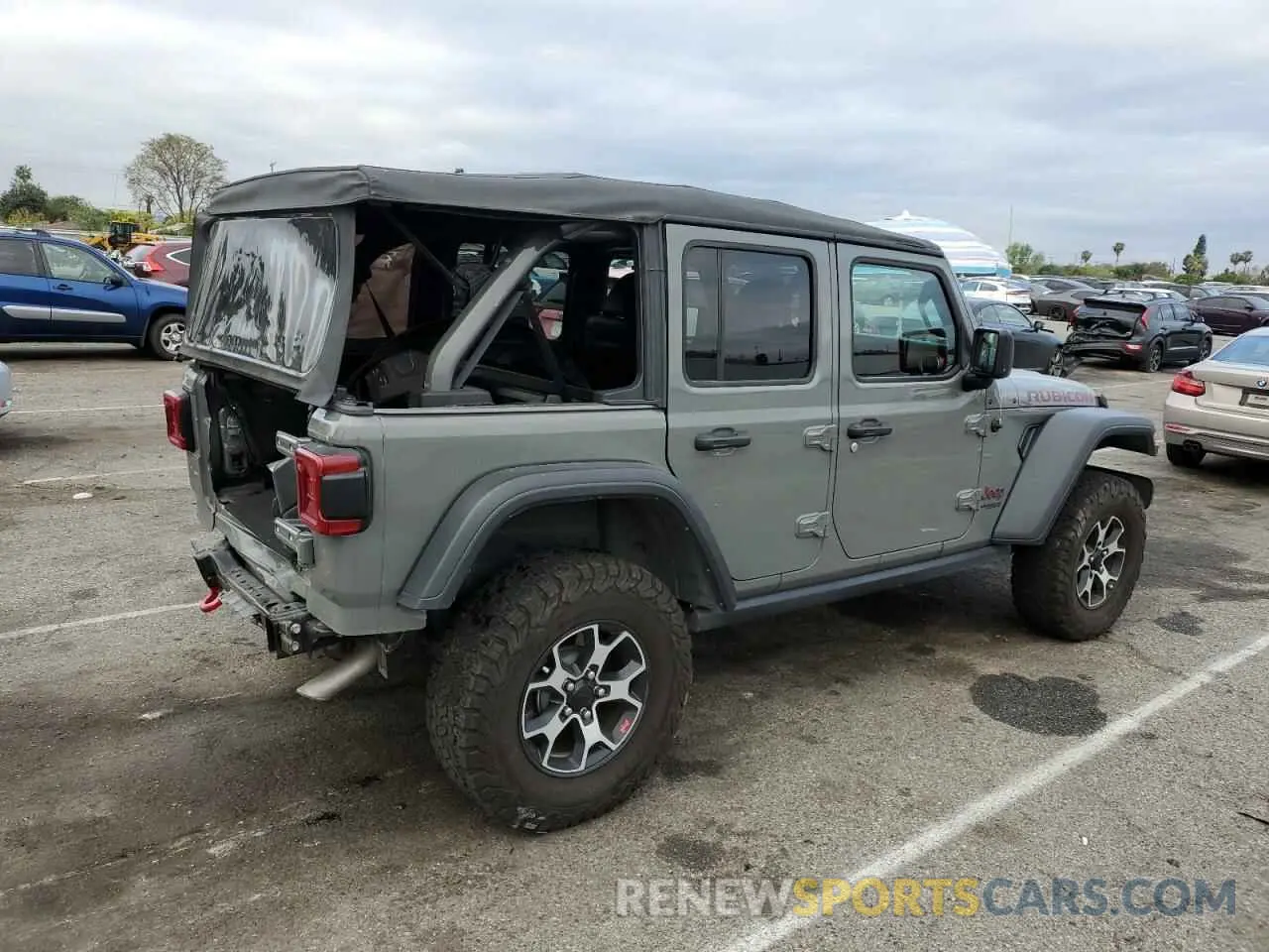 3 Photograph of a damaged car 1C4HJXFGXNW158038 JEEP WRANGLER 2022
