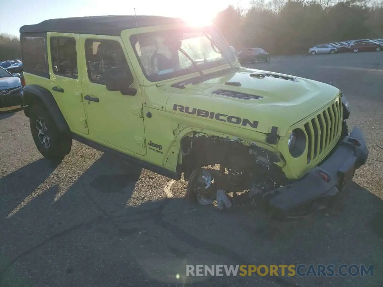 4 Photograph of a damaged car 1C4HJXFN4NW244038 JEEP WRANGLER 2022