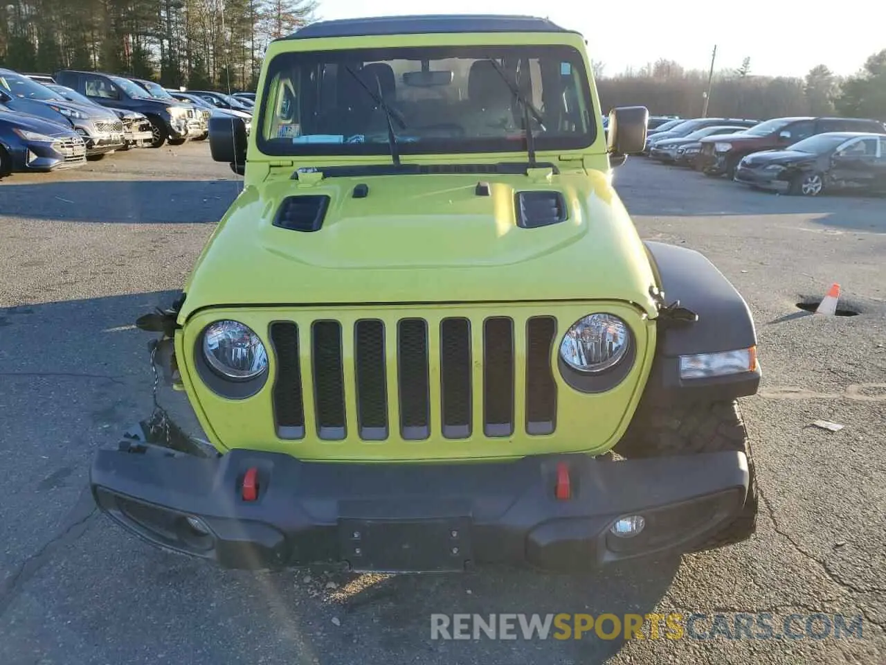 5 Photograph of a damaged car 1C4HJXFN4NW244038 JEEP WRANGLER 2022