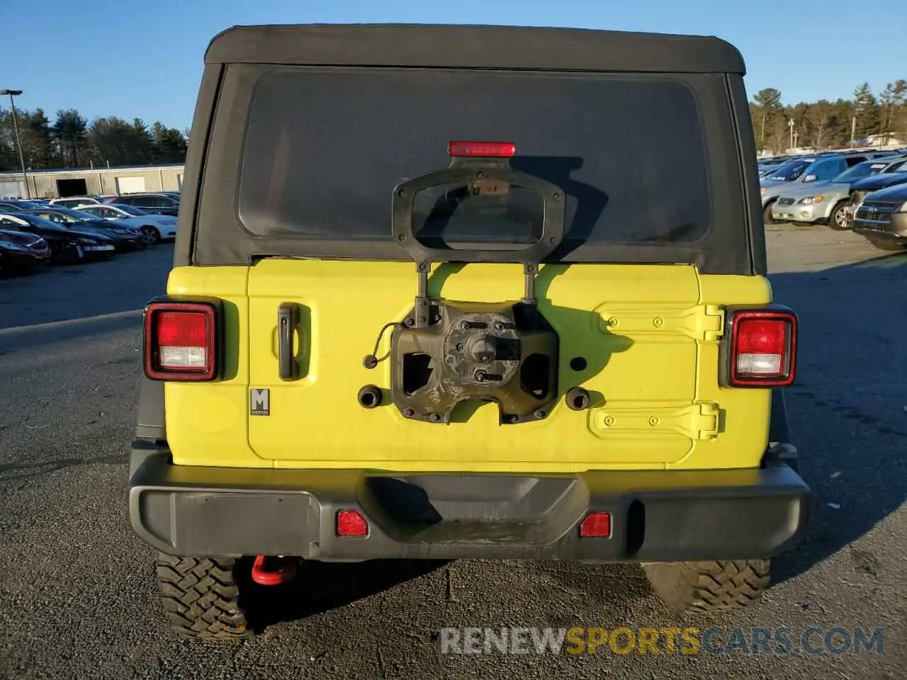6 Photograph of a damaged car 1C4HJXFN4NW244038 JEEP WRANGLER 2022