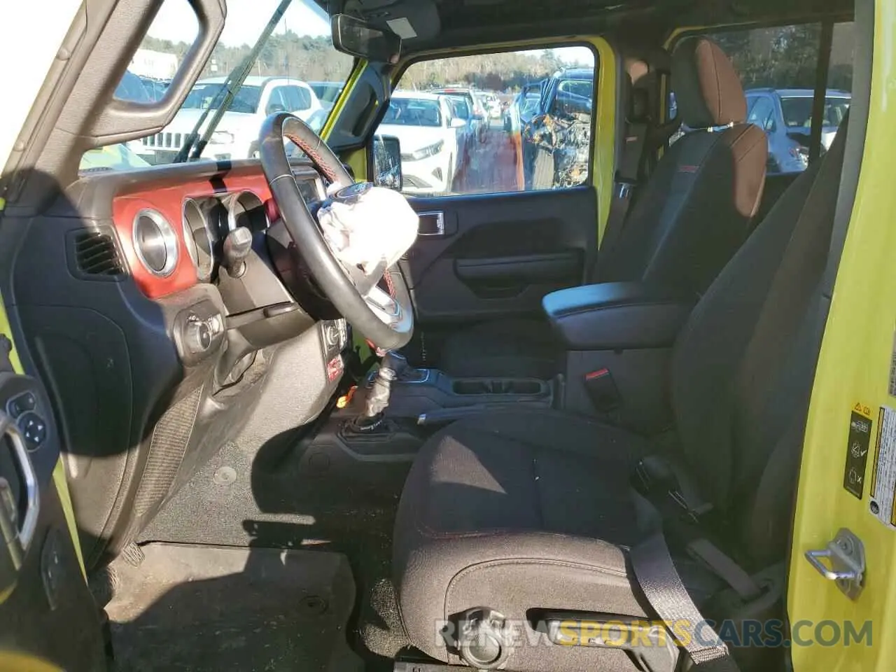 7 Photograph of a damaged car 1C4HJXFN4NW244038 JEEP WRANGLER 2022