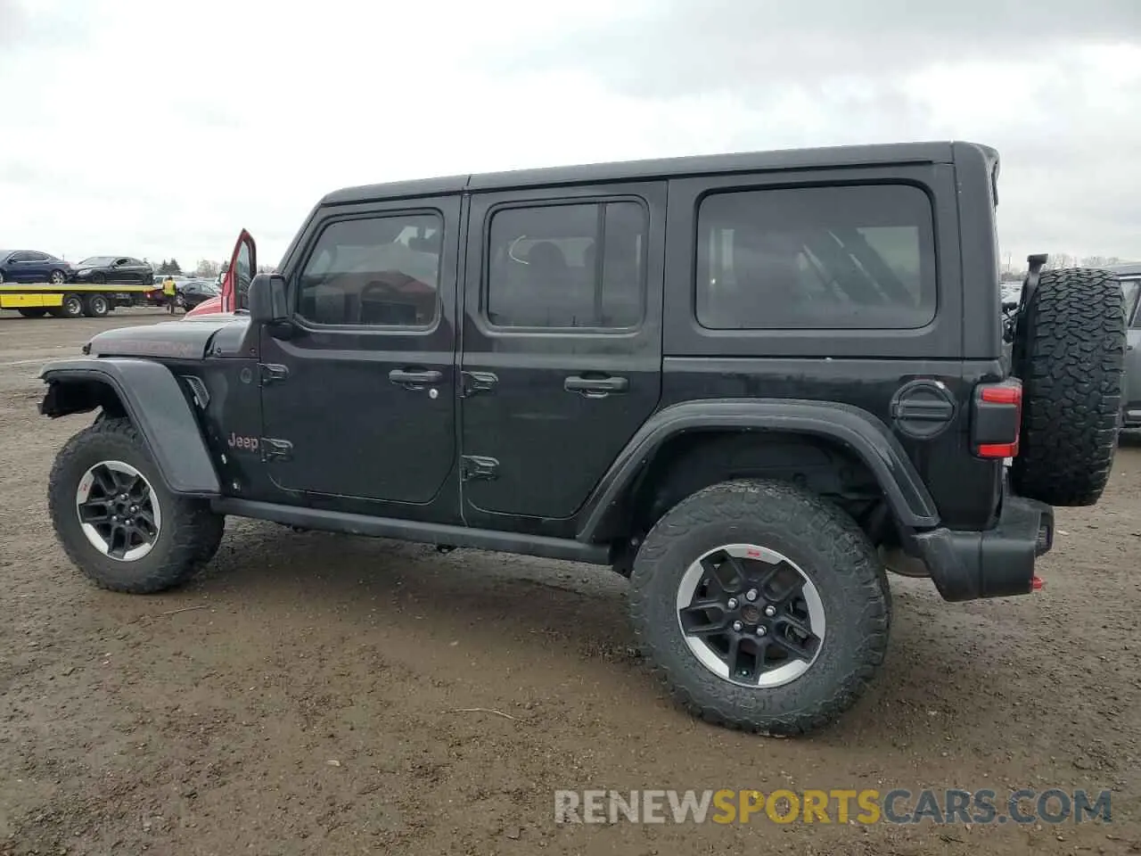 2 Photograph of a damaged car 1C4HJXFN5NW104287 JEEP WRANGLER 2022