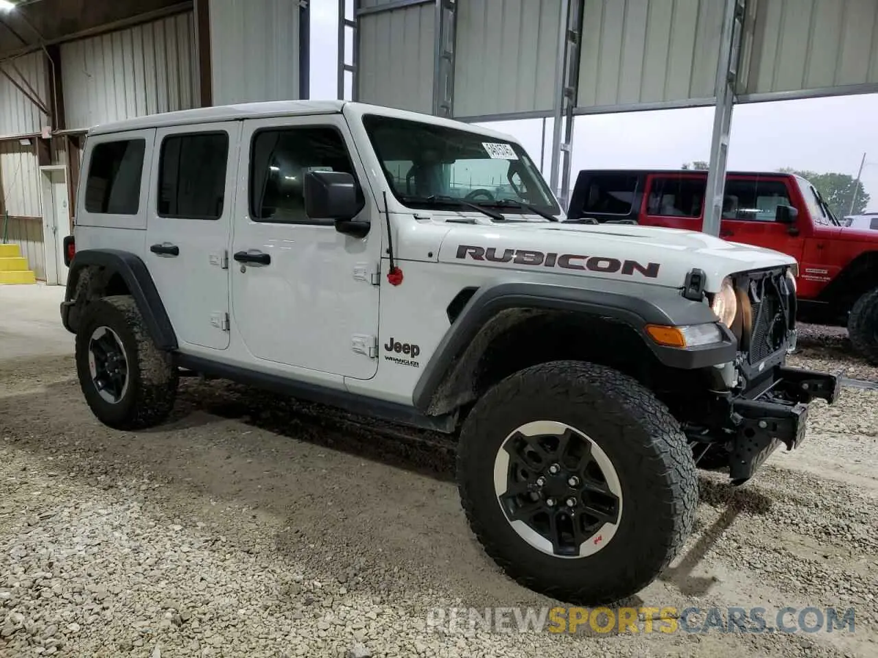 4 Photograph of a damaged car 1C4HJXFN8NW129717 JEEP WRANGLER 2022