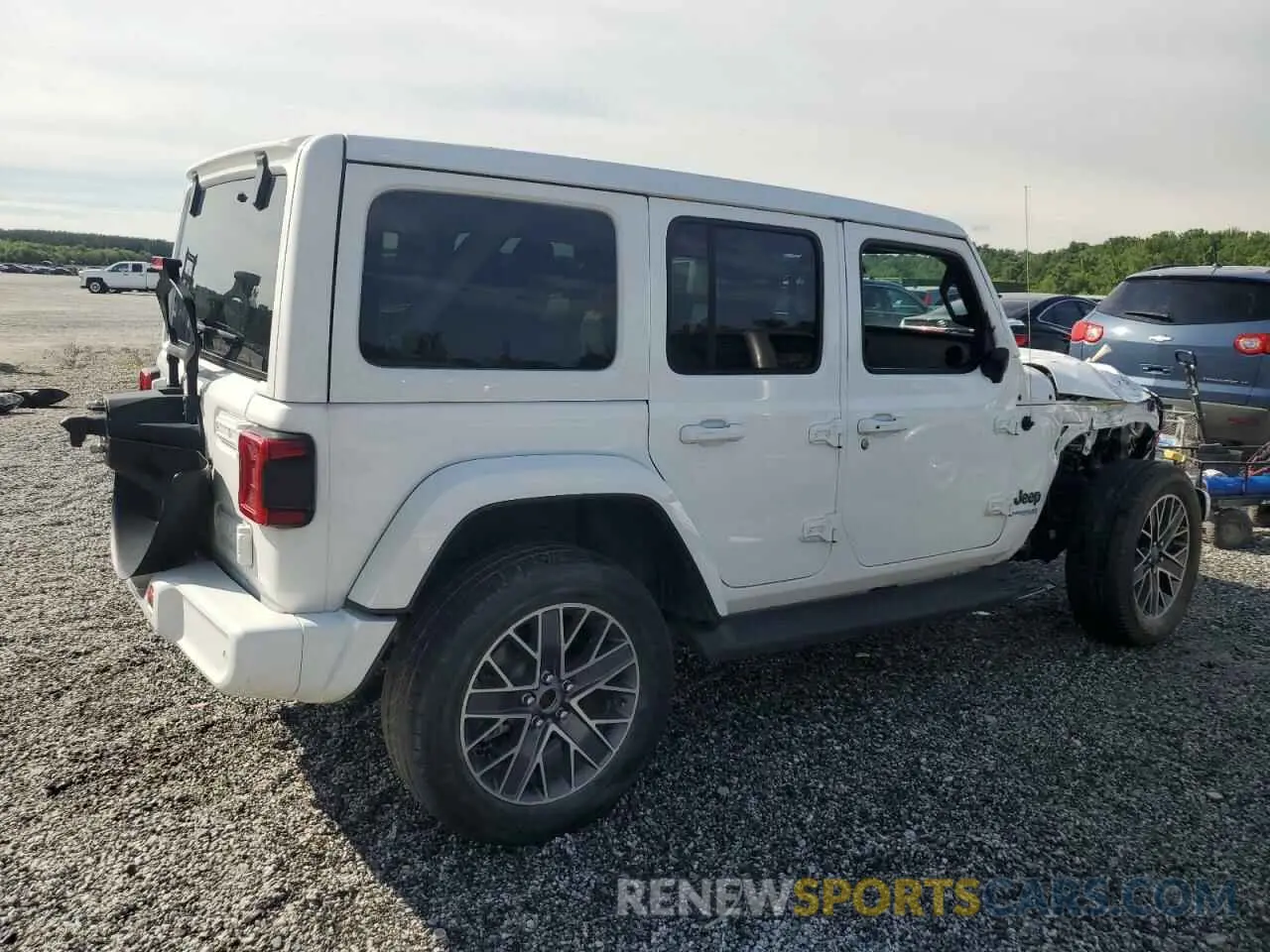 3 Photograph of a damaged car 1C4JJXP60NW172103 JEEP WRANGLER 2022