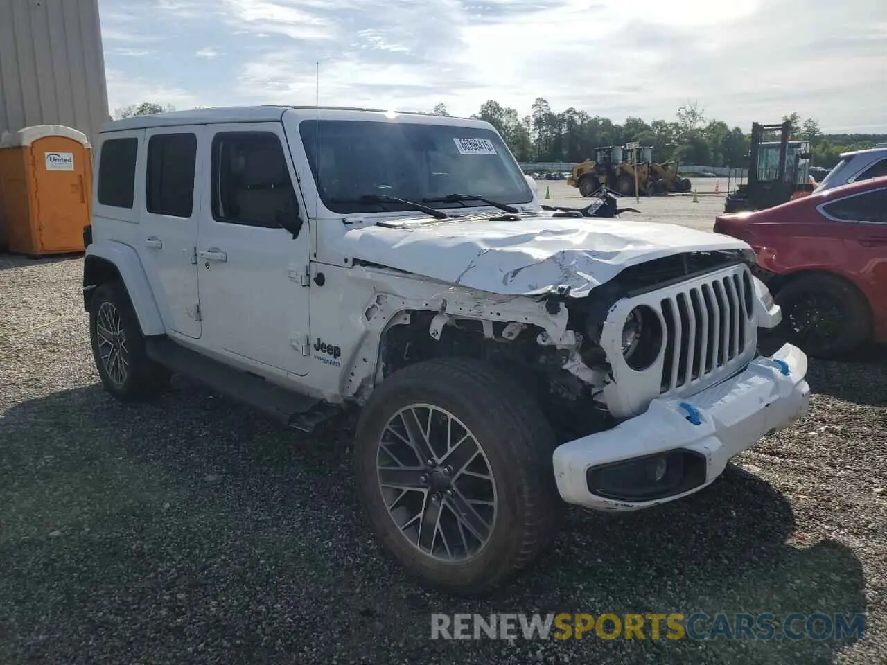 4 Photograph of a damaged car 1C4JJXP60NW172103 JEEP WRANGLER 2022
