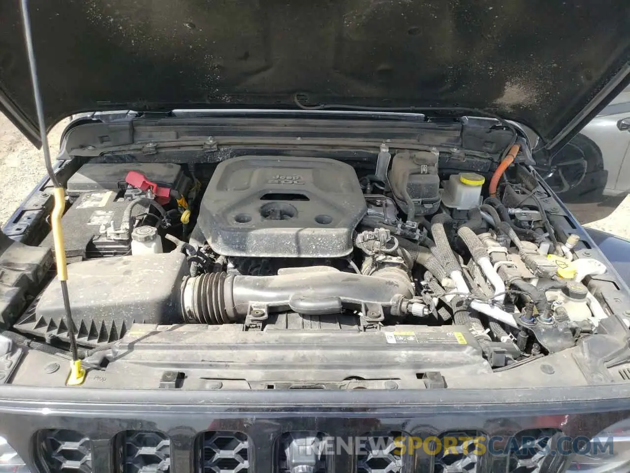 11 Photograph of a damaged car 1C4JJXP60NW172991 JEEP WRANGLER 2022