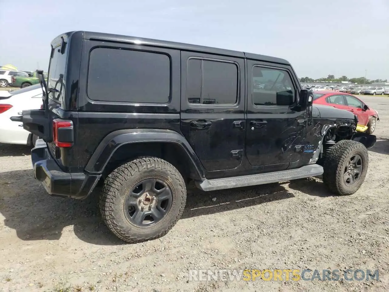 3 Photograph of a damaged car 1C4JJXP60NW172991 JEEP WRANGLER 2022
