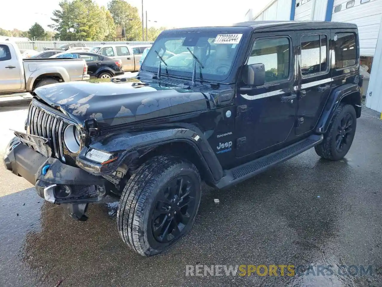 1 Photograph of a damaged car 1C4JJXP61NW277801 JEEP WRANGLER 2022