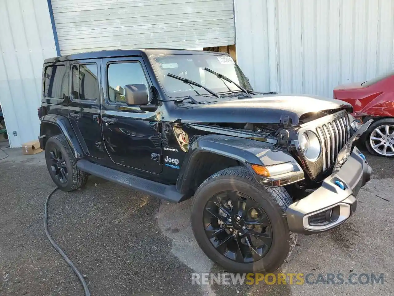 4 Photograph of a damaged car 1C4JJXP61NW277801 JEEP WRANGLER 2022