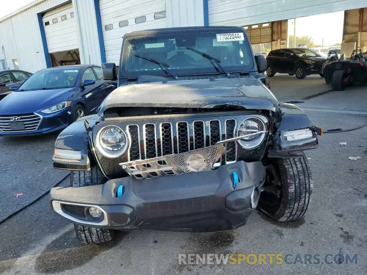 5 Photograph of a damaged car 1C4JJXP61NW277801 JEEP WRANGLER 2022