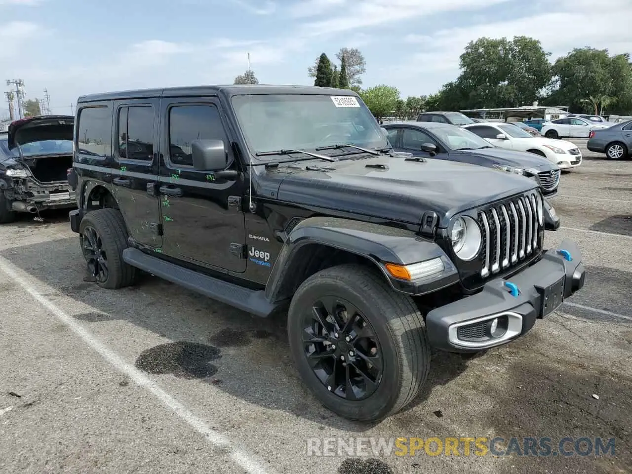 4 Photograph of a damaged car 1C4JJXP62NW170319 JEEP WRANGLER 2022