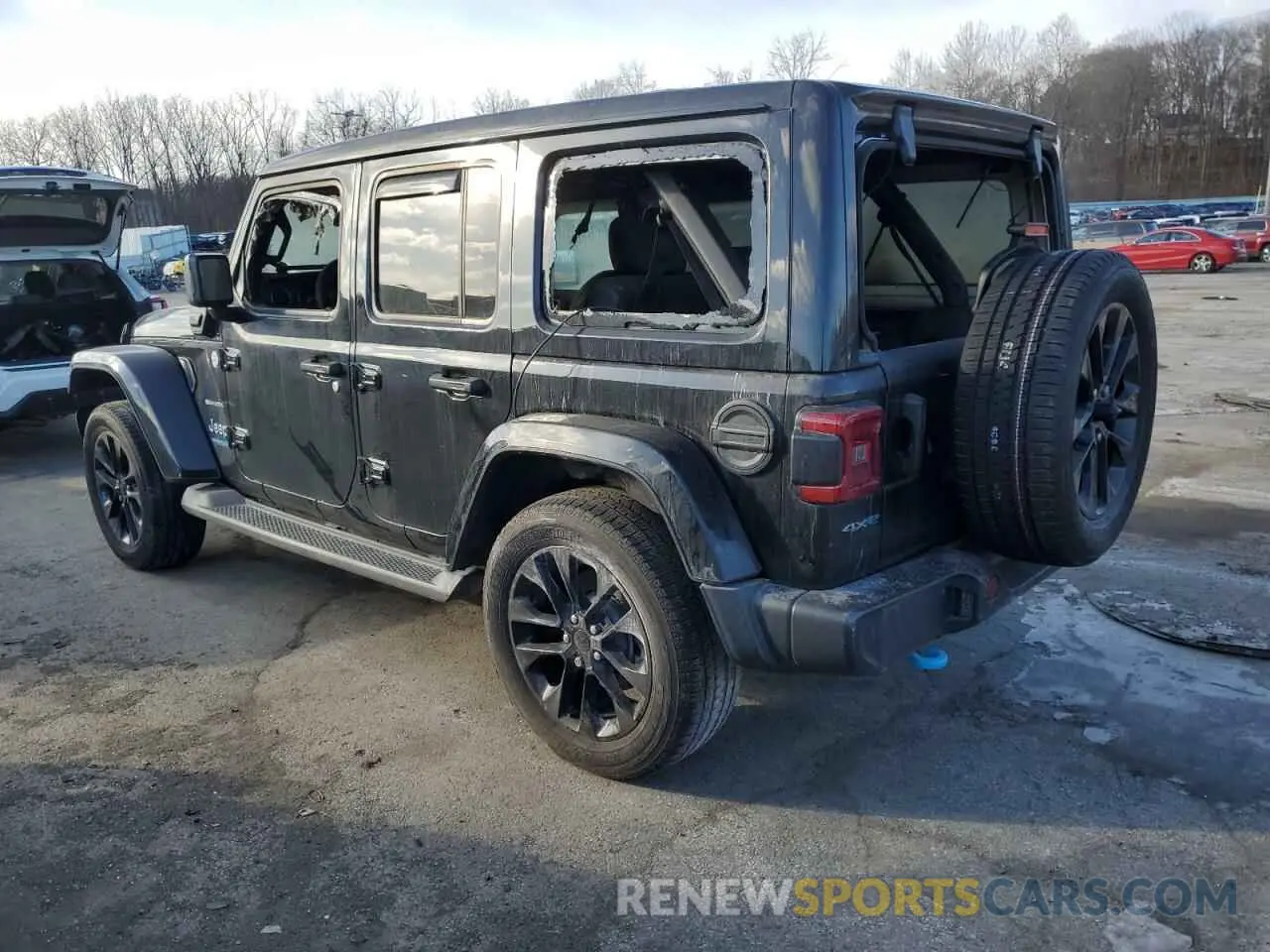 2 Photograph of a damaged car 1C4JJXP62NW178128 JEEP WRANGLER 2022