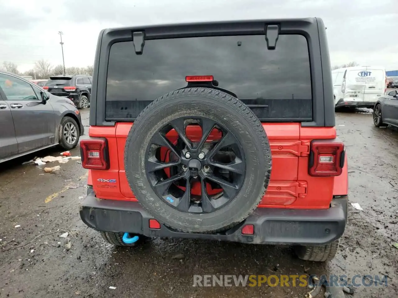 6 Photograph of a damaged car 1C4JJXP65NW216189 JEEP WRANGLER 2022