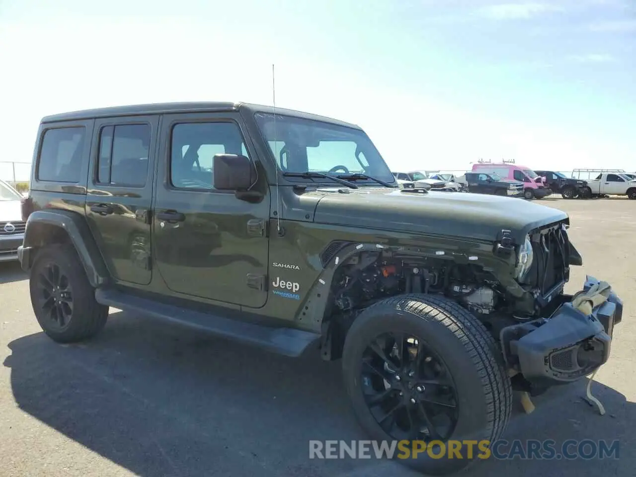 4 Photograph of a damaged car 1C4JJXP66NW271637 JEEP WRANGLER 2022