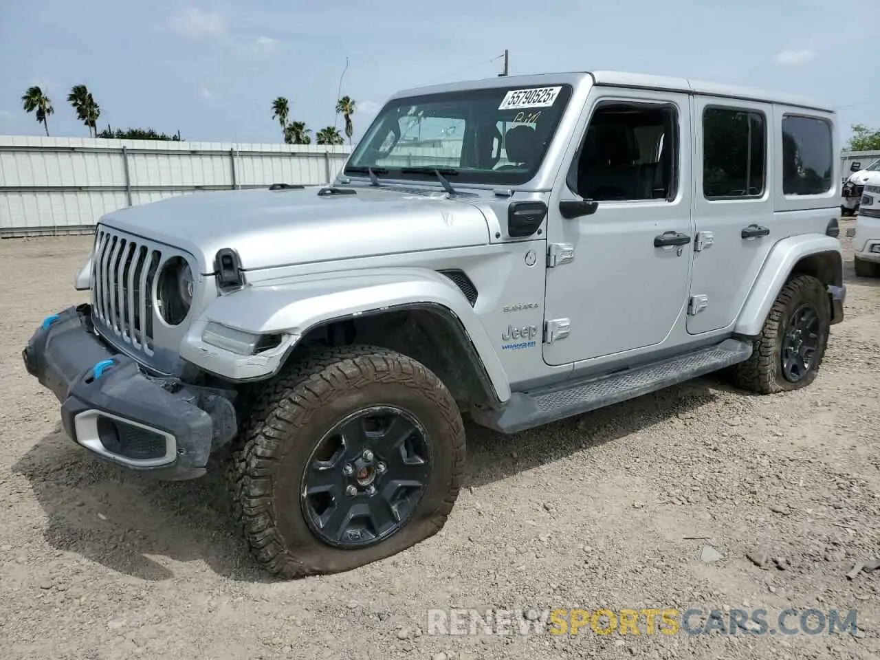 1 Photograph of a damaged car 1C4JJXP67NW213763 JEEP WRANGLER 2022